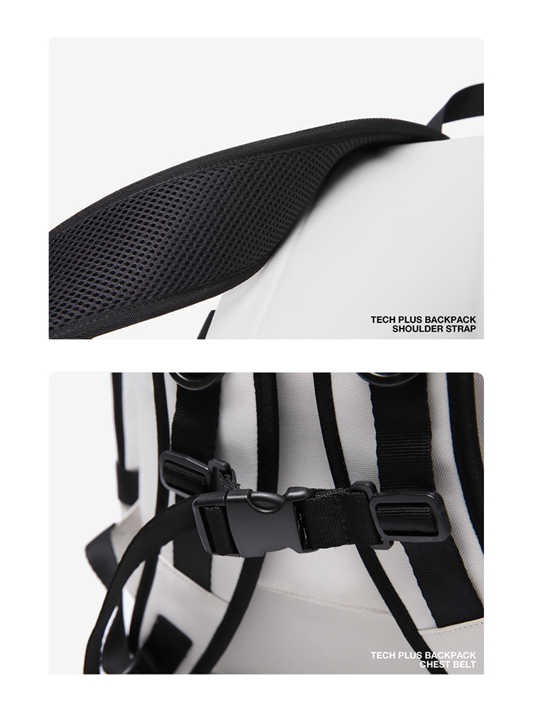 [DAYLIFE] 2022 ★新商品★ TECH PLUS BACKPACK #BLACK & WHITE DAYLIFE] 2022 ☆新商品☆ TECH PLUS BACKPACK #BLACK & WHITE