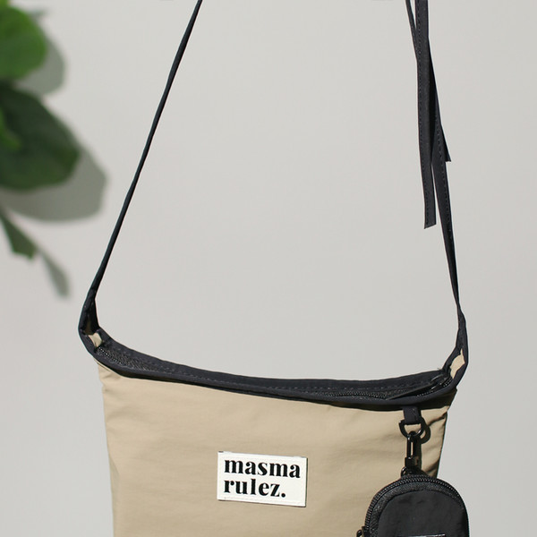 ● MASMARULEZ●TRAVEL SACOCHE BAG クロスバッグ ミニ 旅行用 Travel sacoche bag _ pink : Masmarulez [마스마룰즈]
