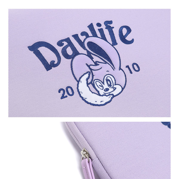 [送料無料]デイライフ DAYLIFE CLEAR POCKET LAPTOP POUCH DAYLIFE DAINY LAPTOP POUCH 15inch (PURPLE) : デイライフ - 私