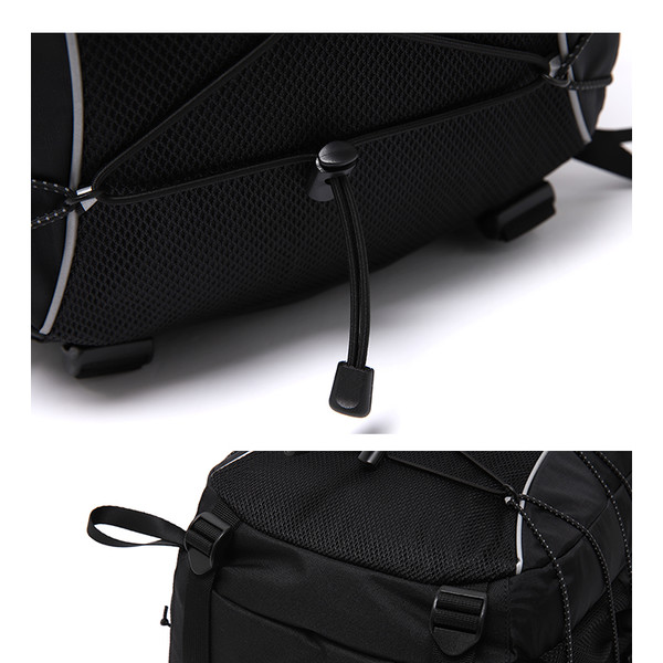 DAYLIFE DOUBLE FRAME BACKPACK (BLACK) : DAYLIFE - Inspired