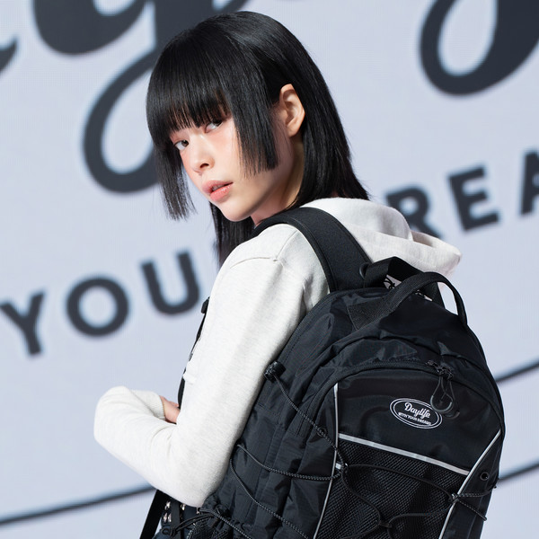 Daylife リュック DAYLIFE DOUBLE STRING BACKPACK (BLACK) : デイライフ - 私たち