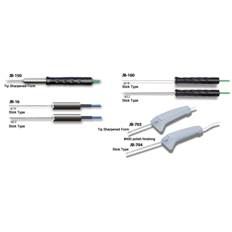 알케이씨 RKC JB-150 / JB-16 / JB-160 / JB-703 / JB-704 휴대용 온도센서 (유체 및 반고체 내부용)