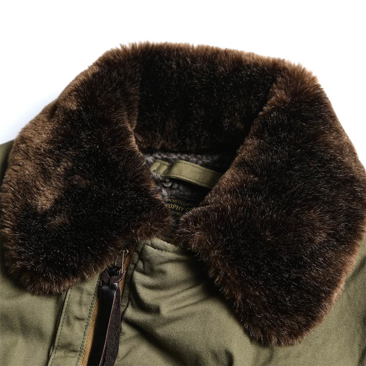 TR23AW-505 ] B-15 TR.mfg.Jacket [Olive] : Semi Basement