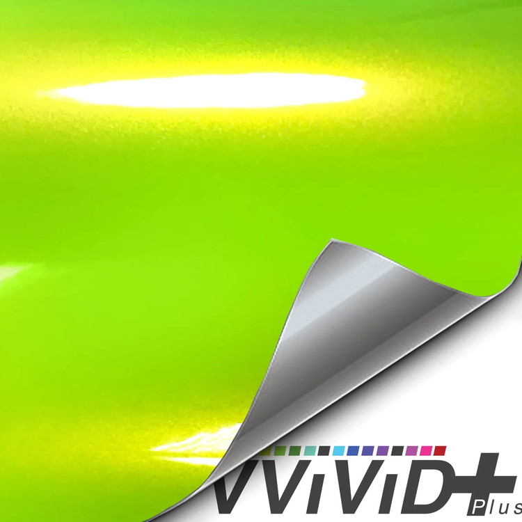 VViViD Glow-in-the-Dark Green Heavy-Duty Heat Transfer Vinyl 12 x 36