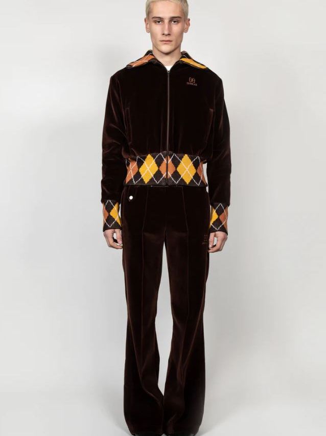 EGONLAB】GREEN VELVET TRACKSUIT アウター・ジャケット