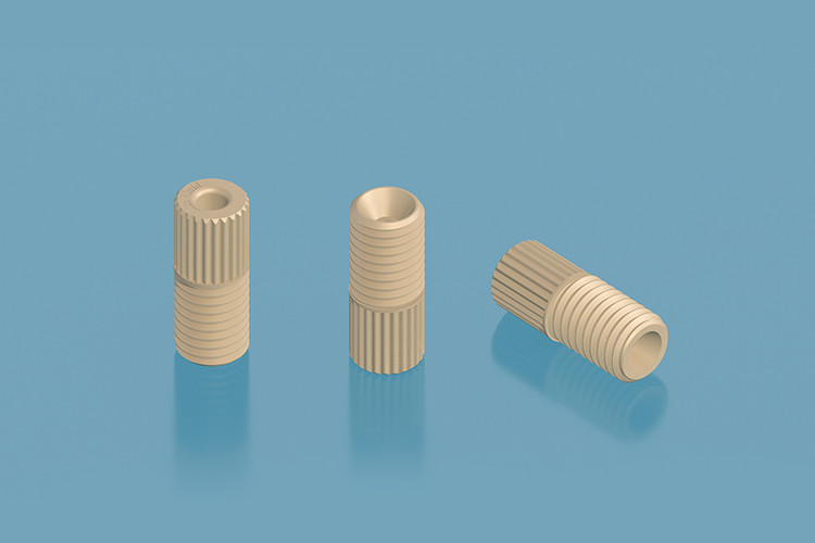 [Fitting] PEEK Flangeless Fittings UNF 나사탭 아답터 피팅 PEEK 재질 1/4-28UNF ...