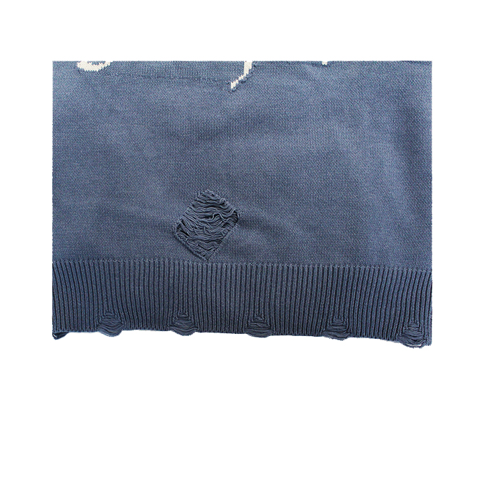 ニット・セーター IONSEOUL Blue Scar Graphic Knit Blue Scar Graphic Knit│블루 스카 그래픽 니트 : 아이온서울