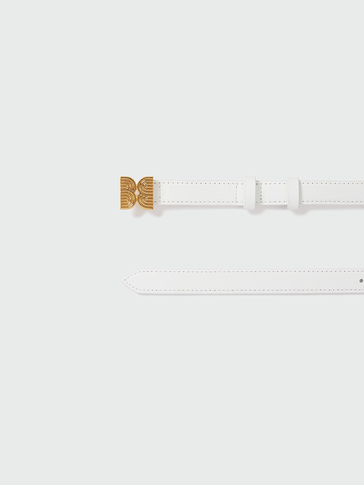[EENK]YENEN Pendant Belt - Black/Ivory★定価以下★日本未入荷 YENEE Pendant Belt - Ivory/Black : EENK
