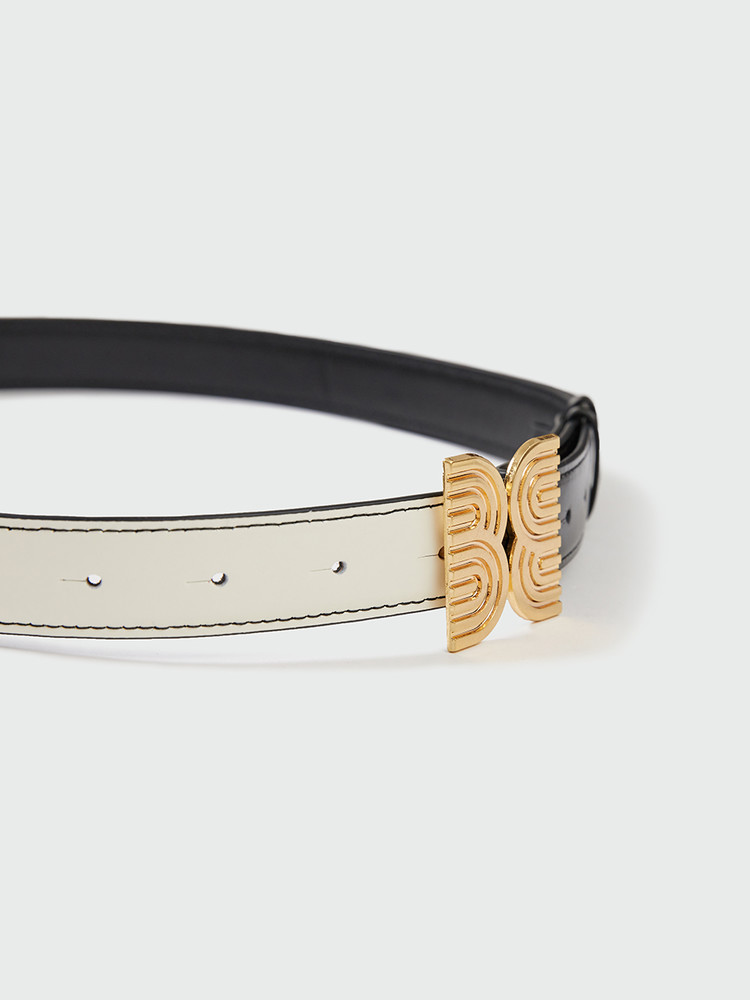 YENEN Pendant Belt - Black/Ivory : EENK