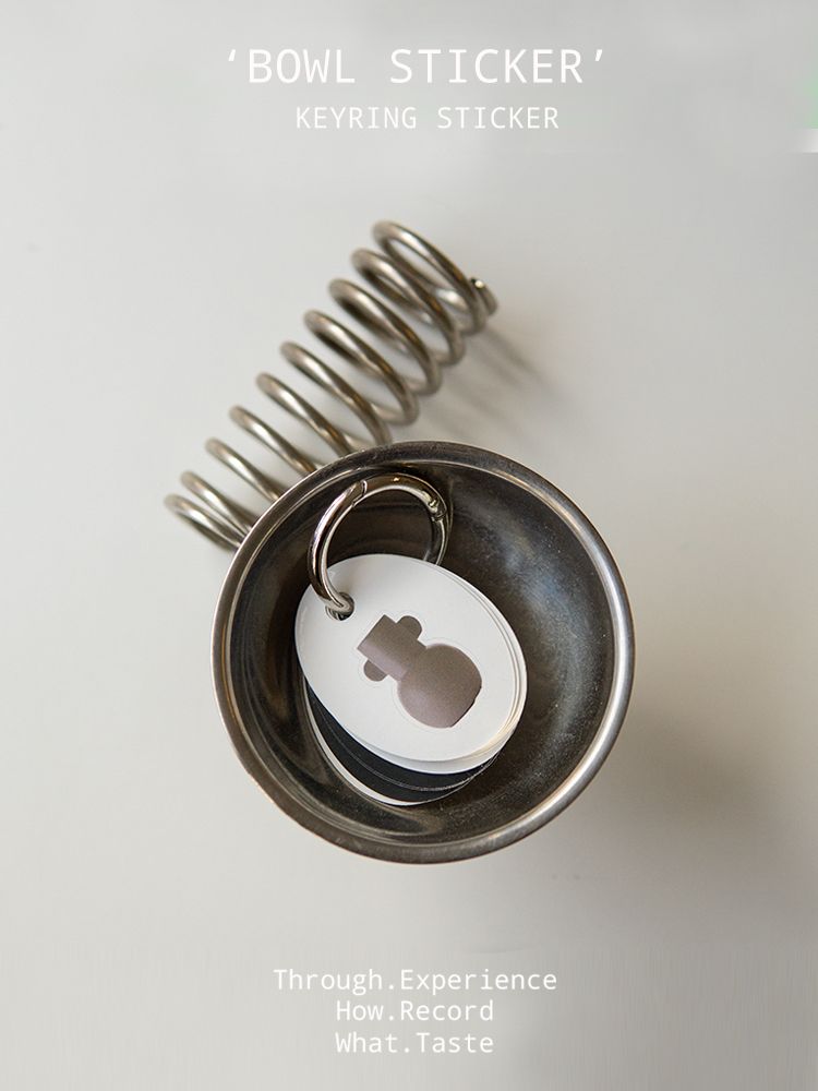 keyring sticker