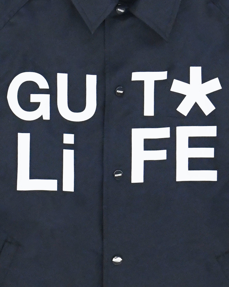 GUT LIFE COACH JACKET (NAVY) : THE MUSEUM VISITOR
