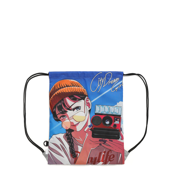 Day life リュック DAYLIFE DOUBLE STRING BACKPACK (BLACK) : デイライフ - 私たち