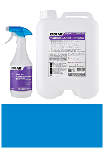 <h6>식품첨가물, 식품접촉표면 소독</h6><h5><strong>곡물발효주정 알코올</strong></h5>