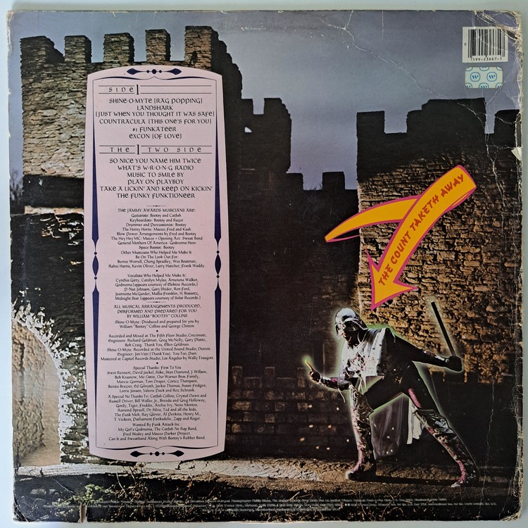 William "Bootsy" Collins The One Giveth, The Count Taketh Away