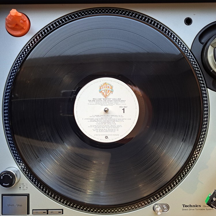 William "Bootsy" Collins The One Giveth, The Count Taketh Away