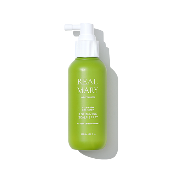 REAL MARY Energizing Scalp Spray (120ml / 4.06 fl. oz.) : RATED GREEN