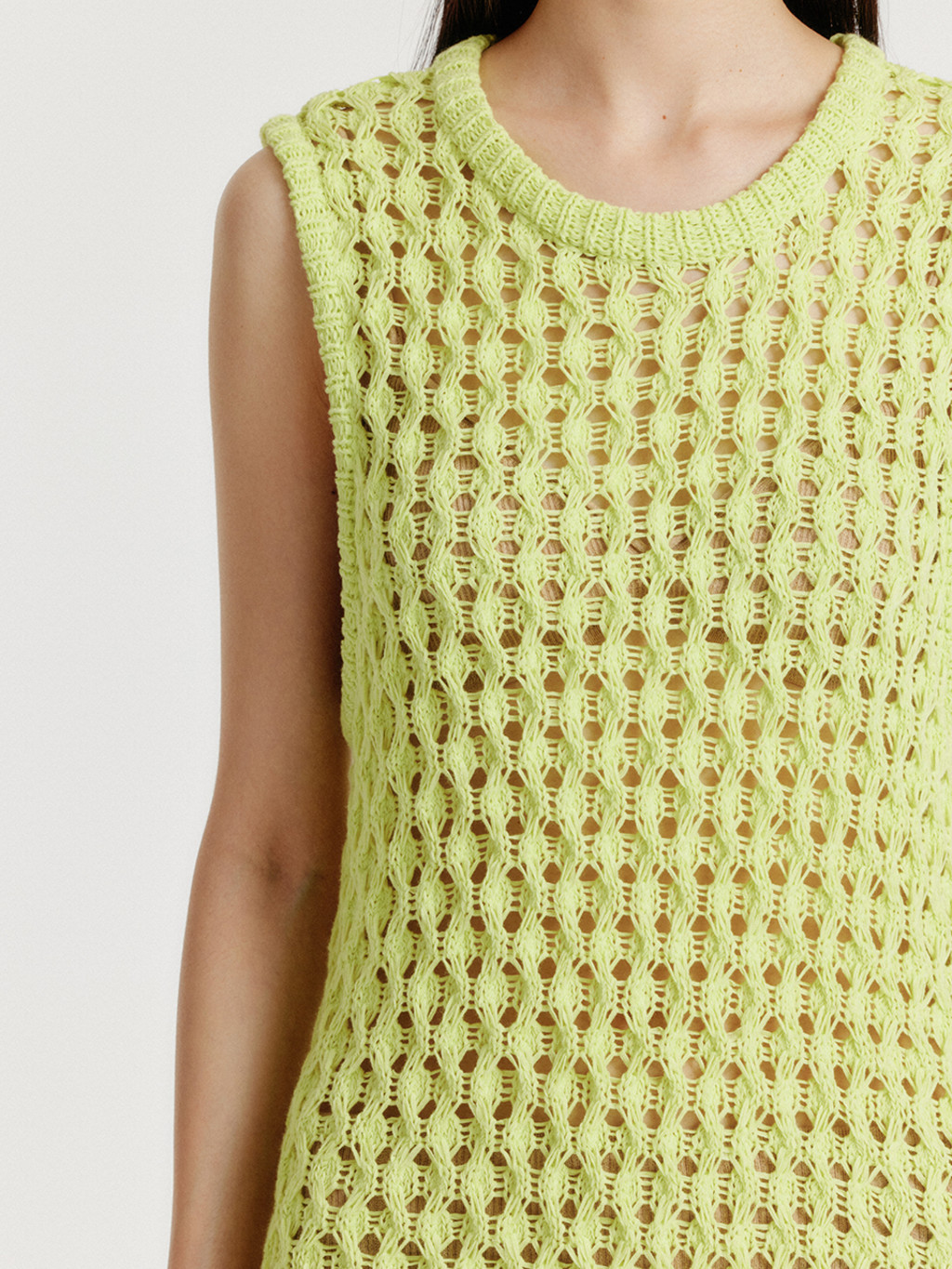 ワンピース Maison EENK YIONY Maxi Cable Knit Dress YIONY Maxi Cable Knit Dress - Navy : EENK SHOP