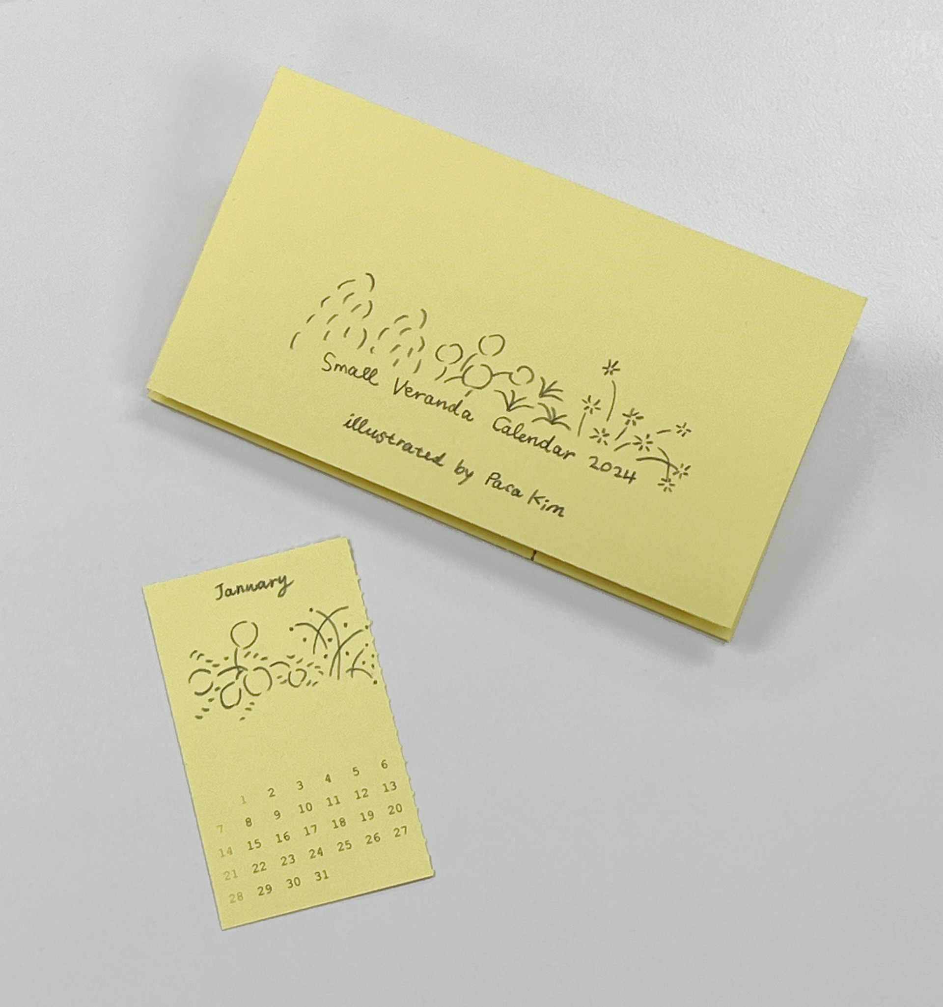 Small Veranda Calendar 2024