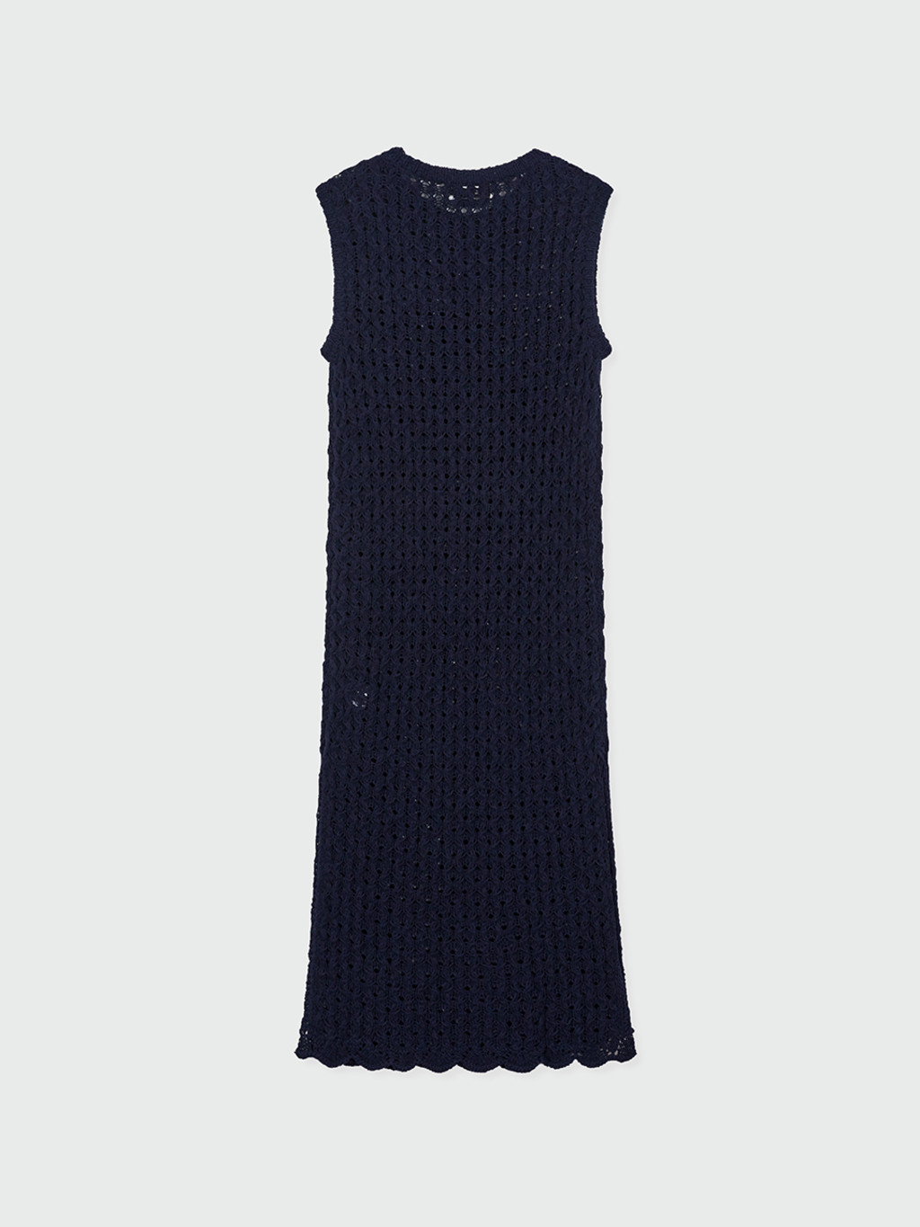 ワンピース Maison EENK YIONY Maxi Cable Knit Dress YIONY Maxi Cable Knit Dress - Navy : EENK SHOP