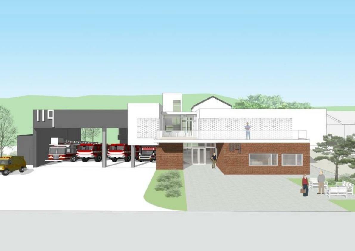 산북 119안전센터 신축 설계공모 (2023.07)