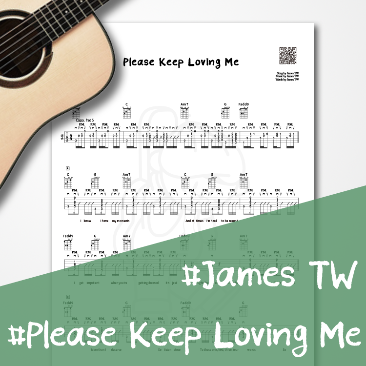 James TW - Please Keep Loving Me 【★★★★☆】 : haruguitar