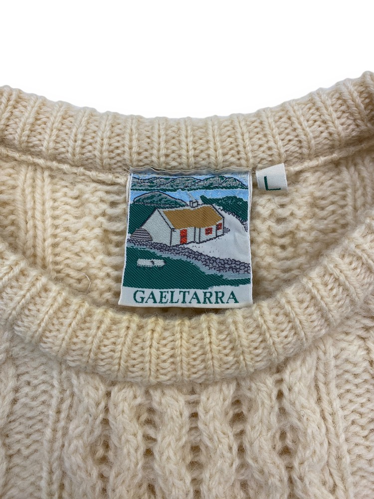 90's Gaeltarra Irish Fisherman Wool Sweater (L,105) : 라이트하우스 스토어