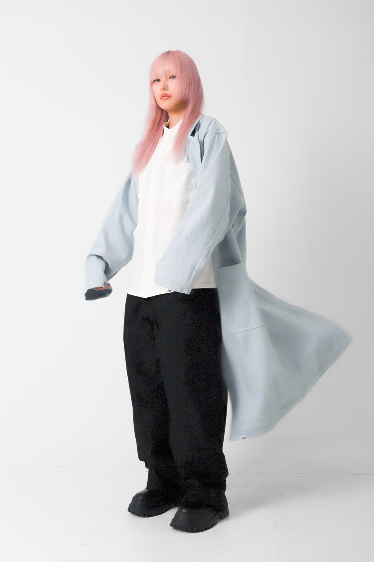 [Last One] Bleached Denim Lab Coat 데님 실험실 코트 : 트락타트Traktat®