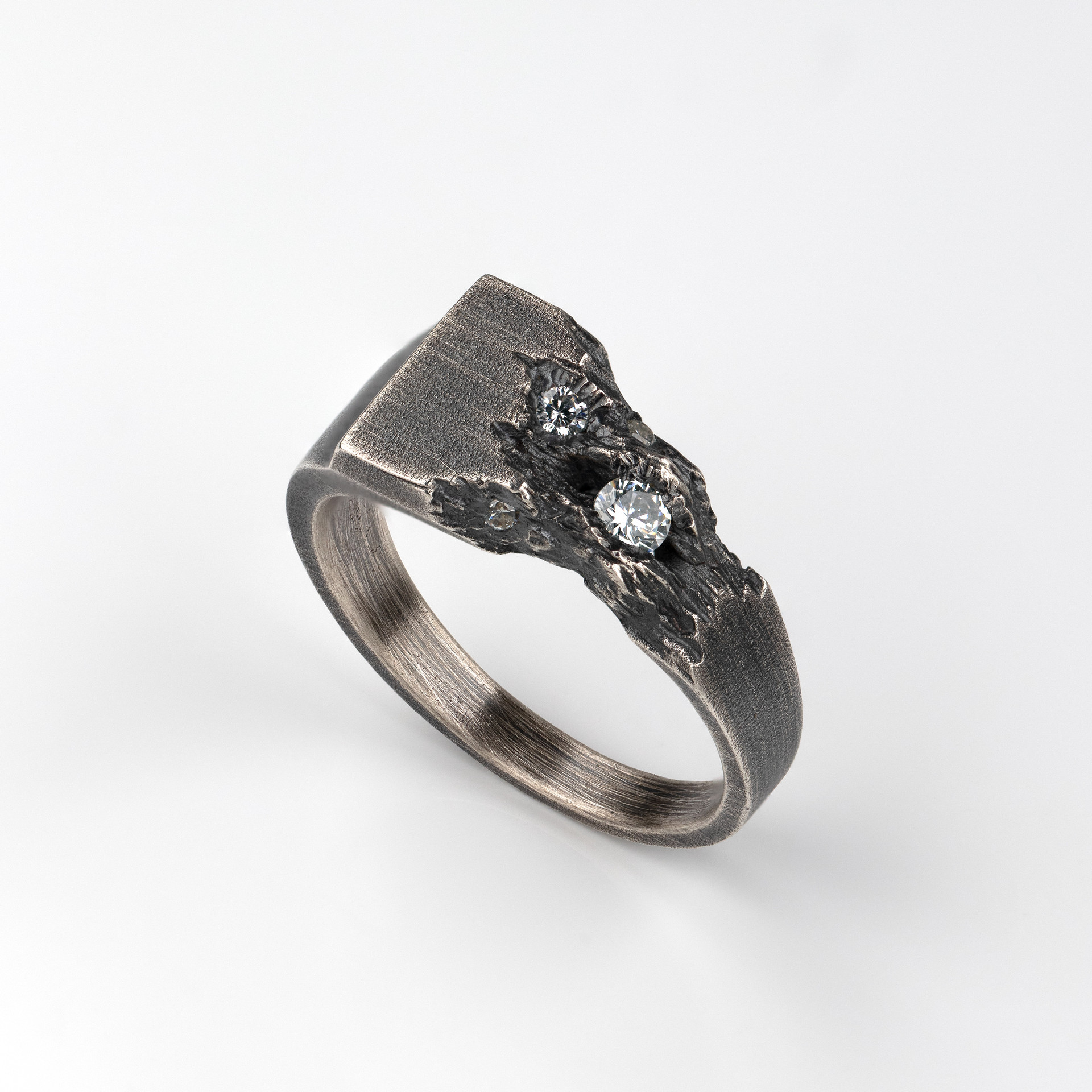 Rock texture rough ring - [003] : 비야 [b.ya]