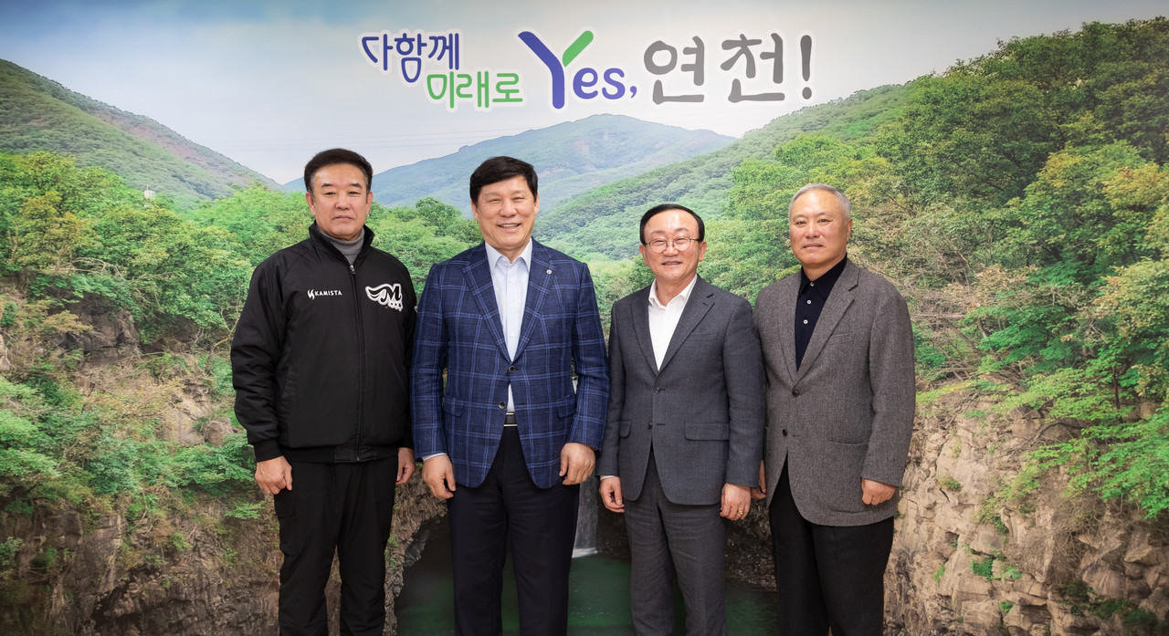 ▶KBO 허구연 총재, 연천군 지역 야구 인프라 활용 상생 방안 논의