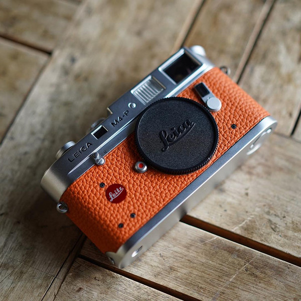 Leica M4-P / Real leather skin : LEICA CASES & STRAPS by handcraft - Arte  di mano