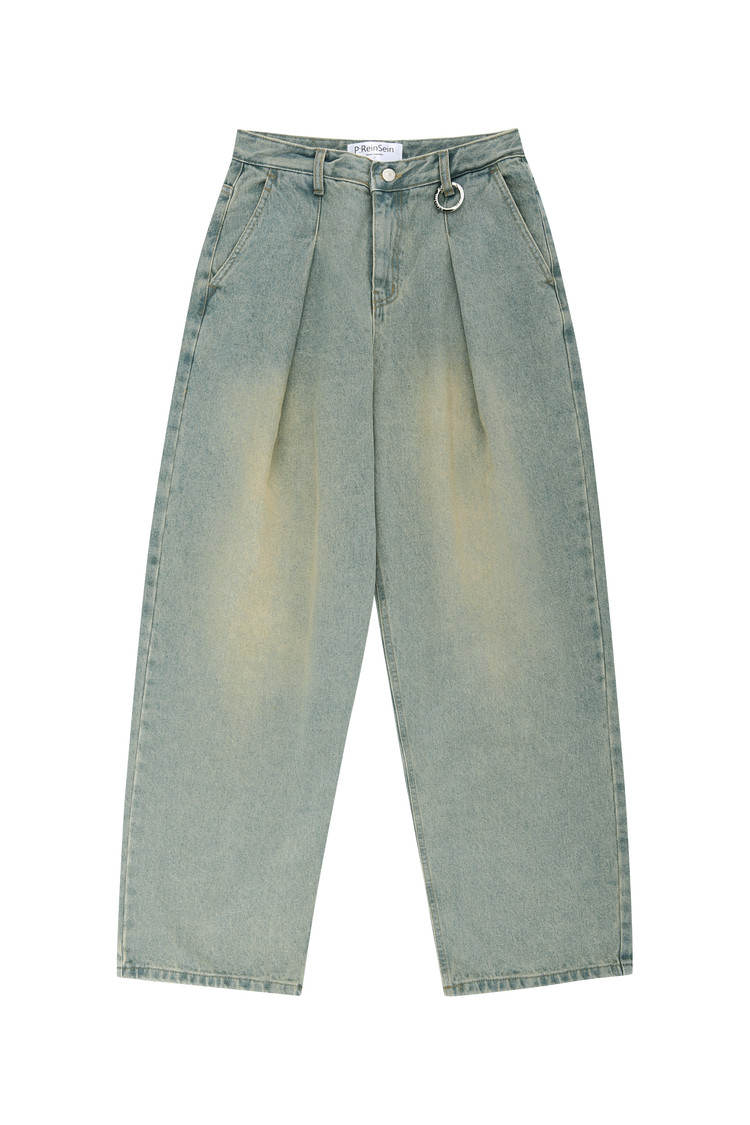 FW gray double pintuck two-way cargo pants : P:ReinSein_global