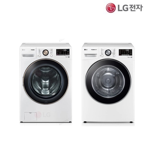 LG 트롬 세탁기19K+트롬 건조기19K