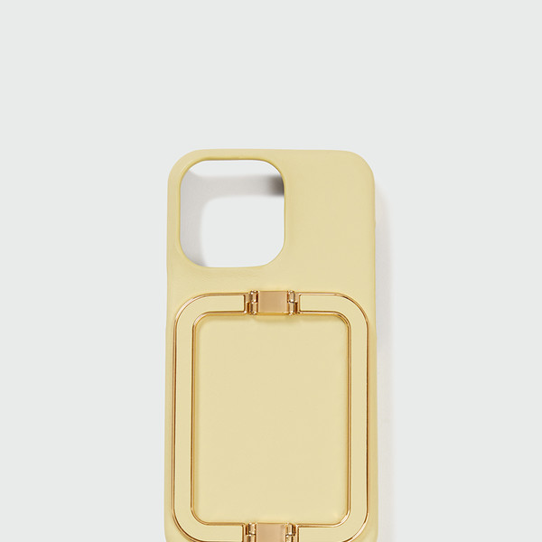 【EENK】送料/関税込 Phone Case Liney - Butter Yellow EVENT] Phone Case Liney Butter Yellow : EENK SHOP