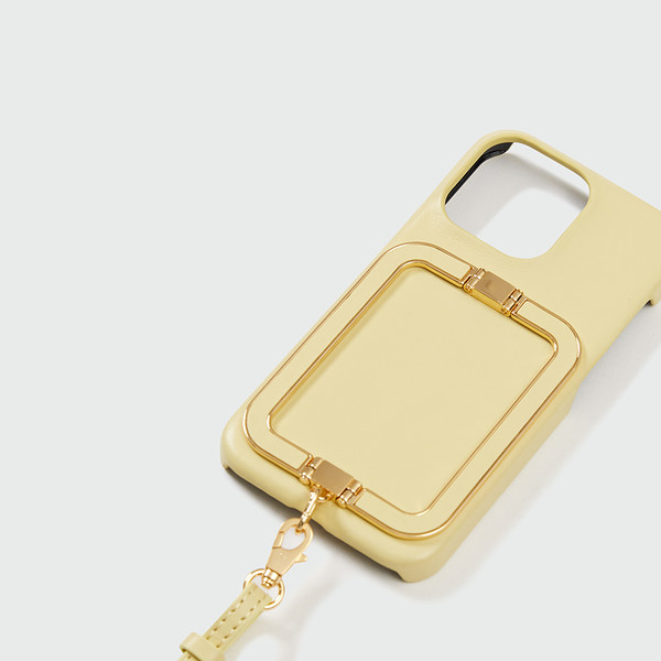 [EENK] / ☆ Phone Case Liney / Butter Yellow Designer fashion, Seoul-fully created | W Concept