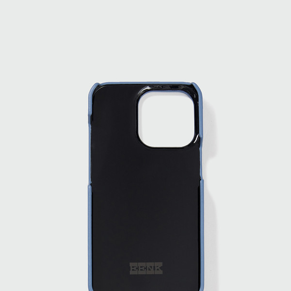 【EENK】送料/関税込 Phone Case with Leather Strap - Blue EVENT] Phone Case with Leather Strap Cream Blue : EENK SHOP