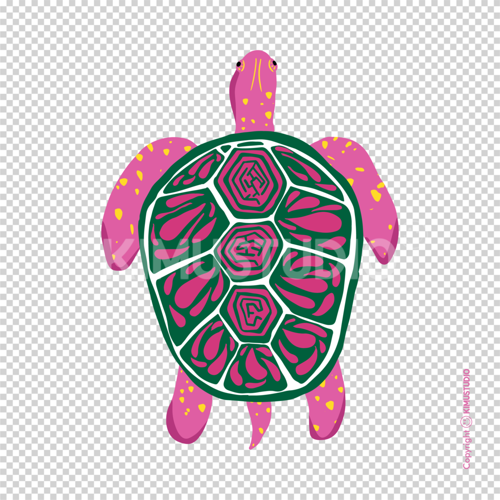 거북이,바다거북,핑크,동물,바다,팬시,일러스트,벡터,Turtle,Vector,Illustration,Animal,Nature ...
