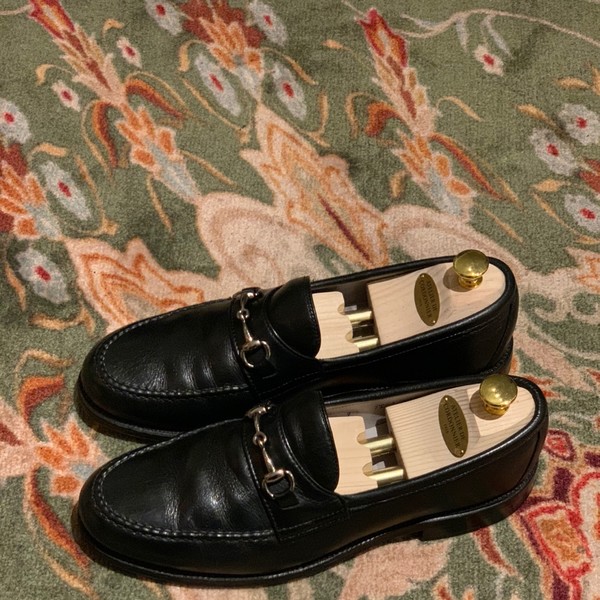 Alden] 알든 5727F Horse Bit Loafers Black Calfskin 9D
