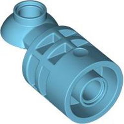 레고부품 Medium Azure Technic Rotation Joint Cylinder with Pin Hole and ...
