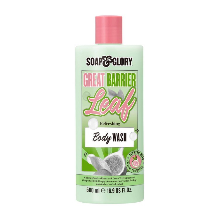 Boots/โซพ แอนด์ กลอรี่ เกรท แบริเออร์ ลีฟ รีเฟรชชิ่ง บอดี้ วอช 500