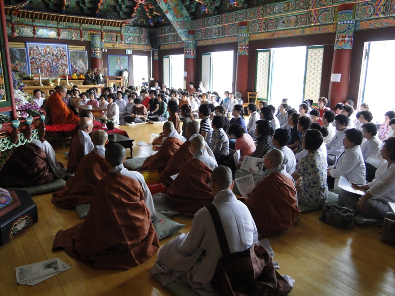 삼장법사 큰스님 광주법회 (불교신문 기사) : 보리수선원