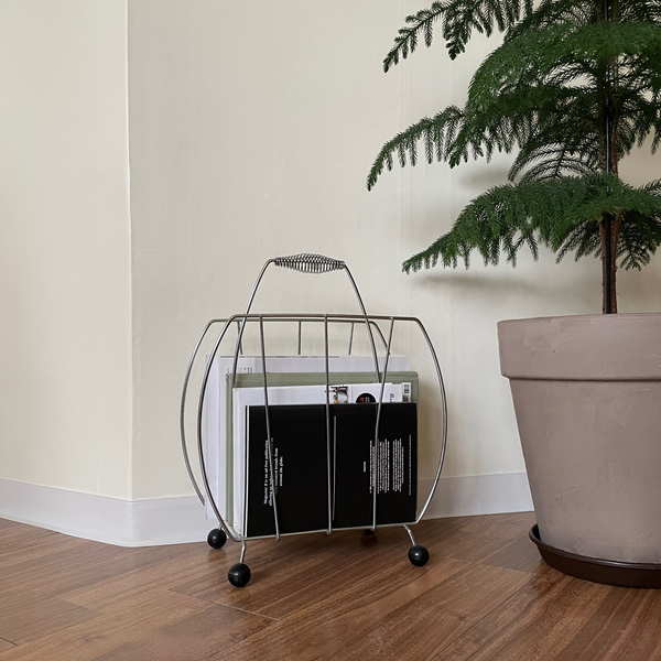 Atomic Metal Magazine Rack : La Sauce