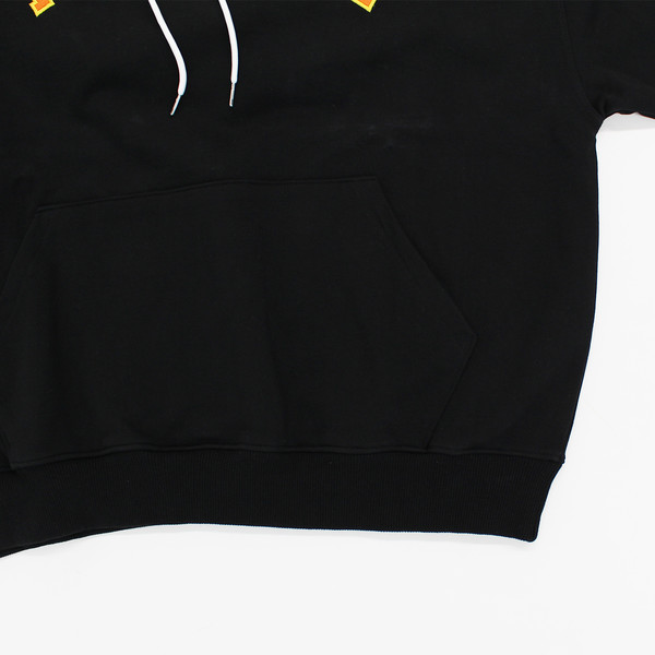 【IONSEOUL】Authentic Lettering Overfit Long Sleeve 4JH616 IONSEOUL Smile Signature Embroidery Overfit Hoodie (Lavender