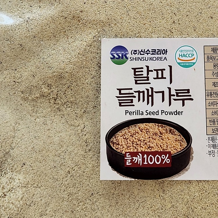 신수 탈피 들깨가루 1KG 신수코리아 : (주)신수코리아