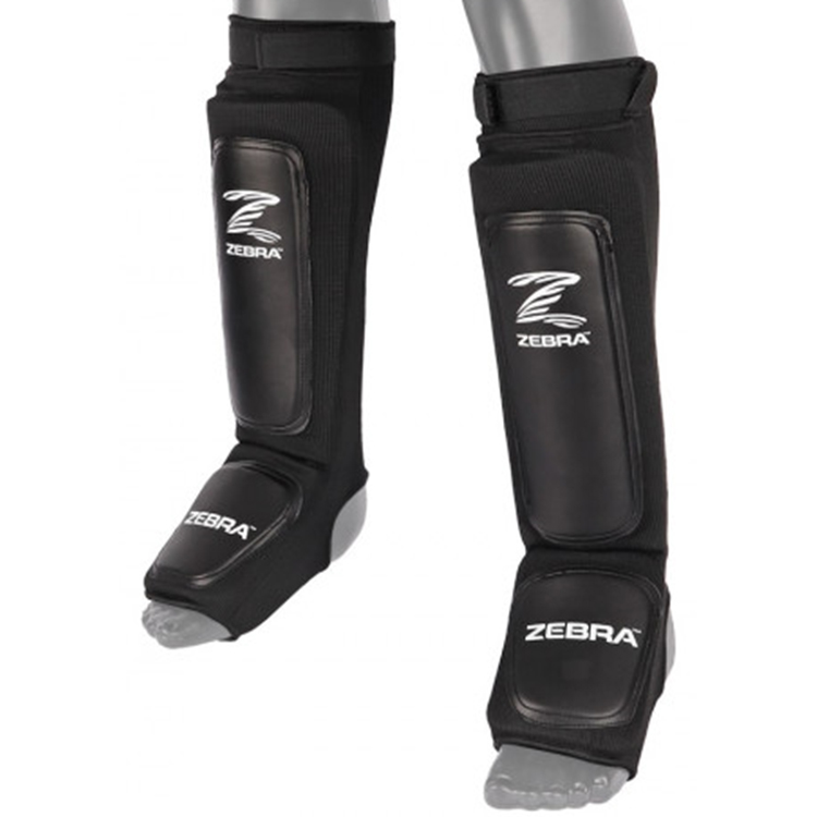 지브라 신가드 - ZEBRA PERFORMANCE Shin-Instep Guard black