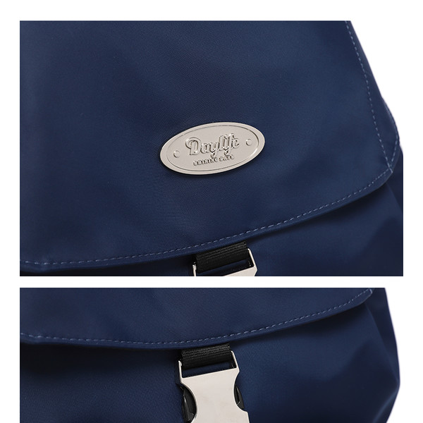 Daylife ブラックバックパック DAYLIFE DOUBLE STRING BACKPACK (BLACK) : デイライフ - 私たち