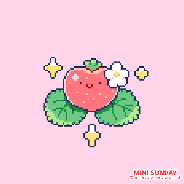 march 2024 strawberry paradise mini sunday studio