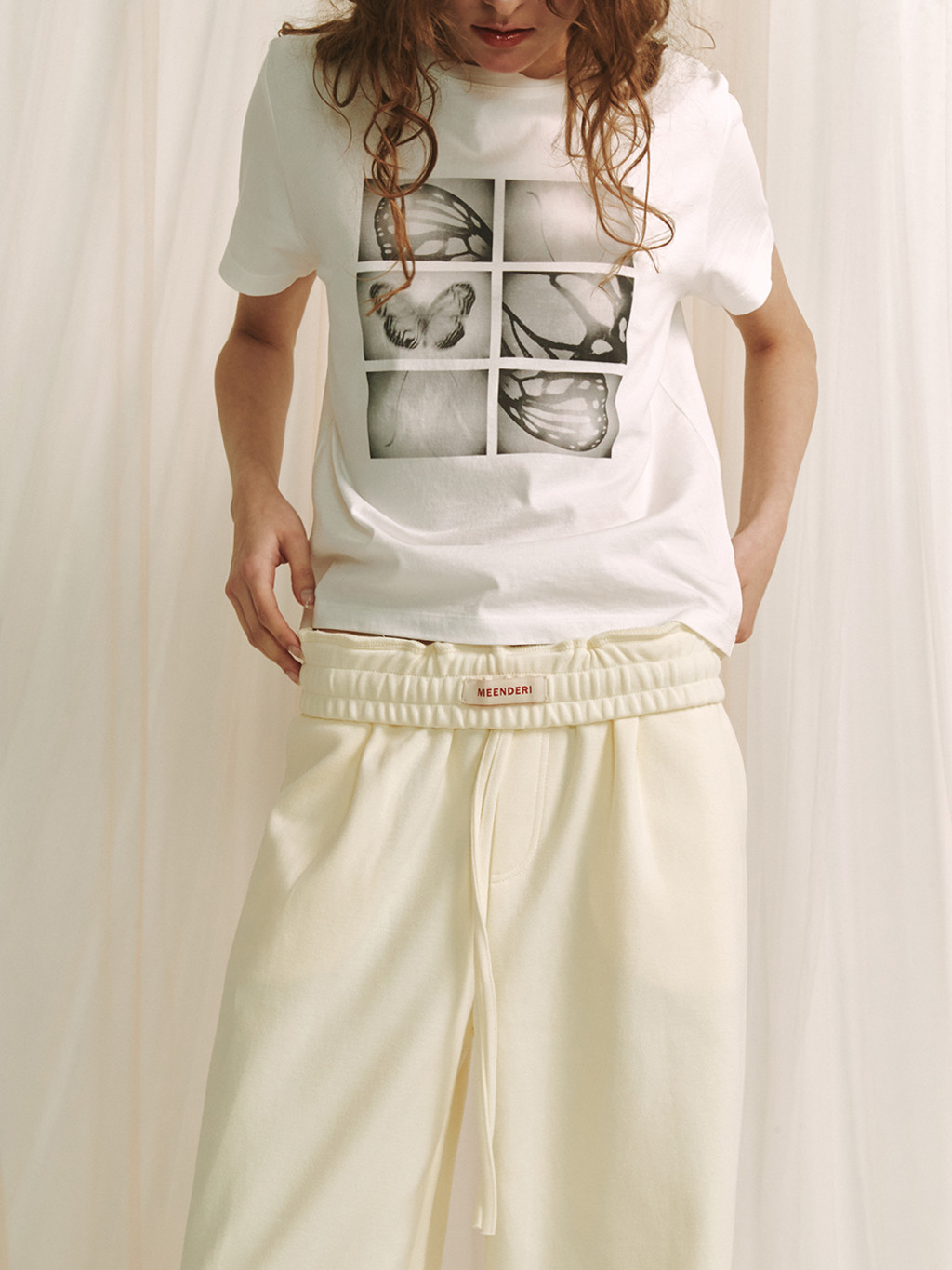 ★MEENDERI★SIGNATURE JOGGER PANTS - LEMON★正規品/直送料込 ☆MEENDERI☆SIGNATURE JOGGER PANTS - LEMON☆正規品/直送料込