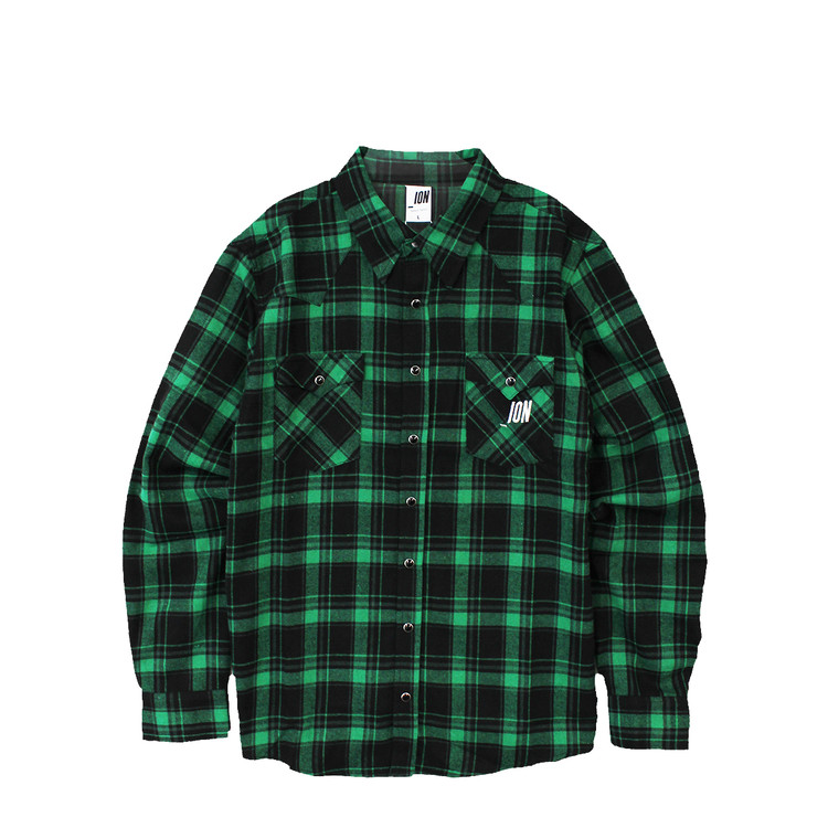 IONSEOUL Check shirts (Green, Red, Navy)│아이온 체크 셔츠