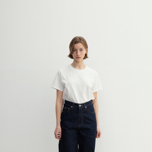 デニム・ジーパン MONOHA : 24SS / European, Asian basic denim pants (2colors) MONOHA : 24SS / European, Asian basic denim pants (2colors