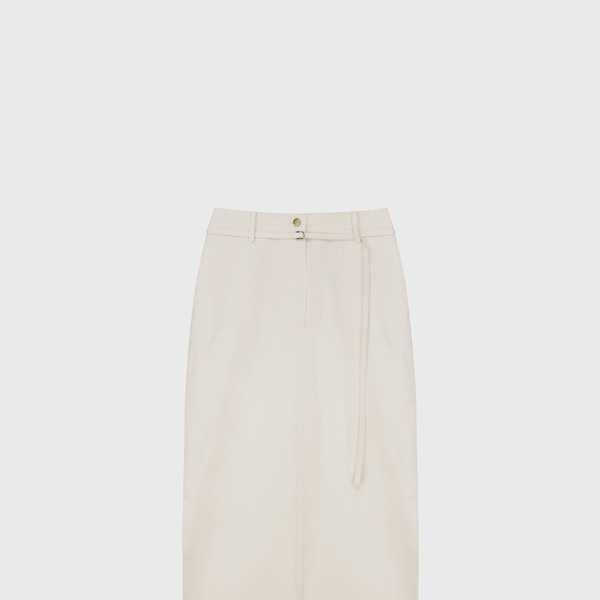 [MONOHA] / ☆ 25SS Linen blended skirt / ivory Exclusive] Linen blended skirt (ivory) : MONOHA